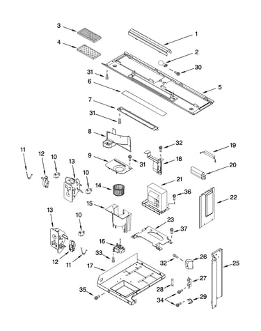 Interior and ventilation parts