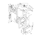 Maytag MED5630TQ0 cabinet parts diagram