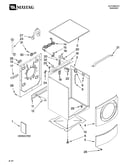 Top and cabinet parts