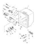 Refrigerator liner parts