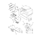 KitchenAid KBLS20ETSS00 freezer liner parts diagram