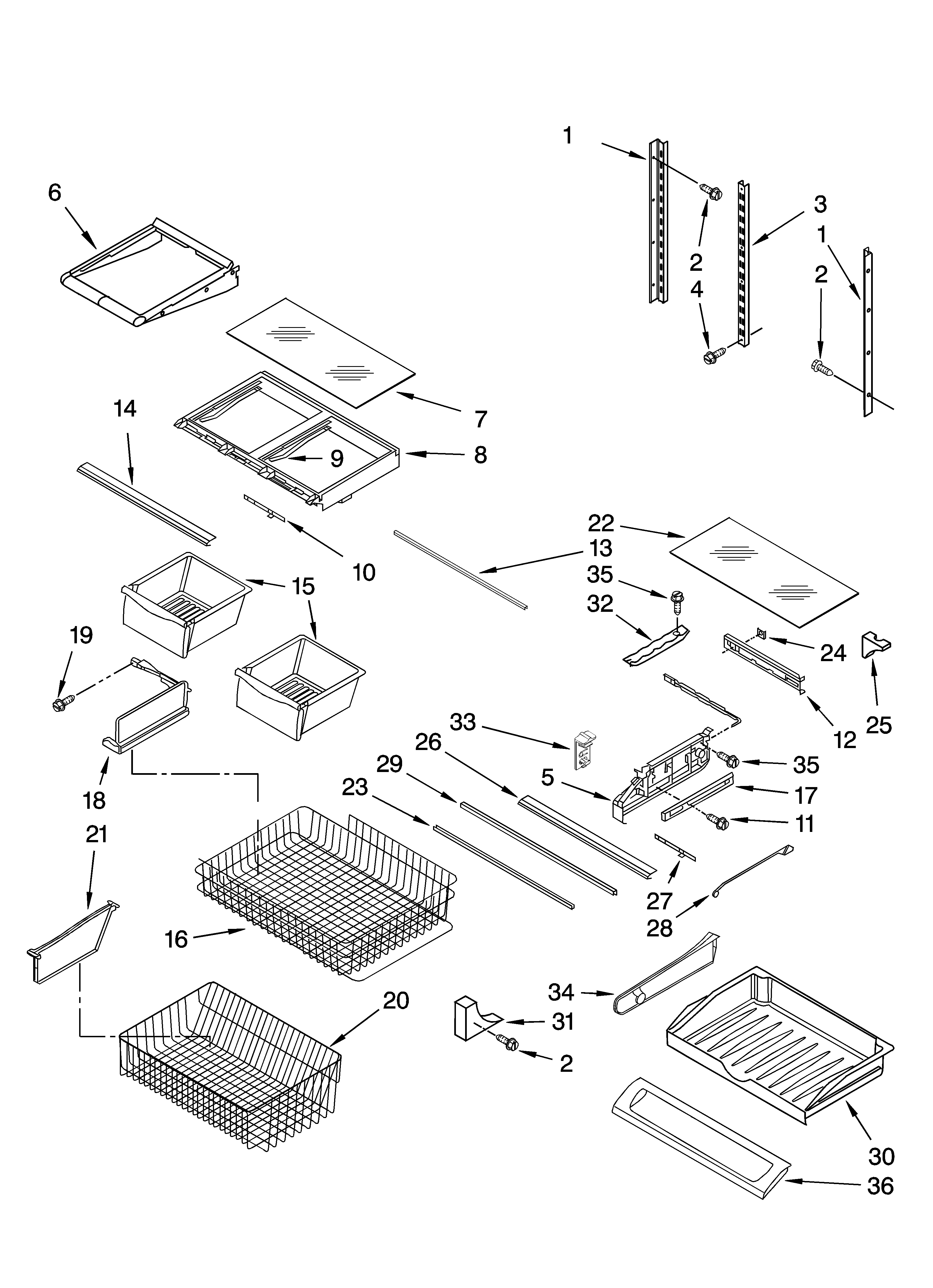 SHELF PARTS