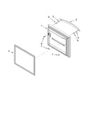 Freezer door parts