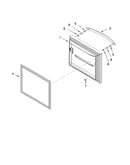 Freezer door parts