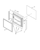Freezer door parts, optional parts (not included)