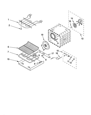 Internal oven parts