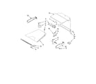KitchenAid KEBS177SWH01 top venting parts, optional parts (not included) diagram