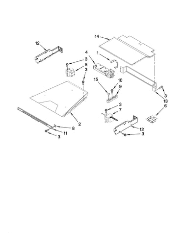 Top venting parts, optional parts (not included)