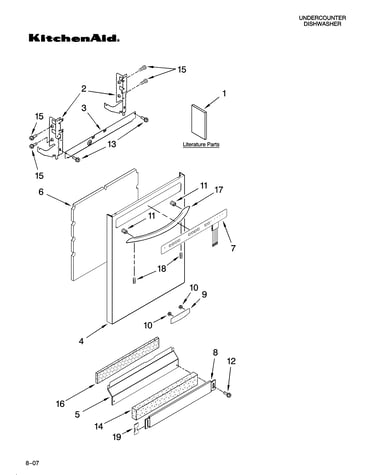 Door and panel parts