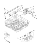 Upper rack and track parts