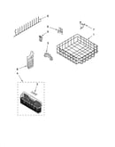Lower rack parts, optional parts (not included)