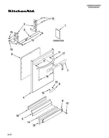 Door and panel parts