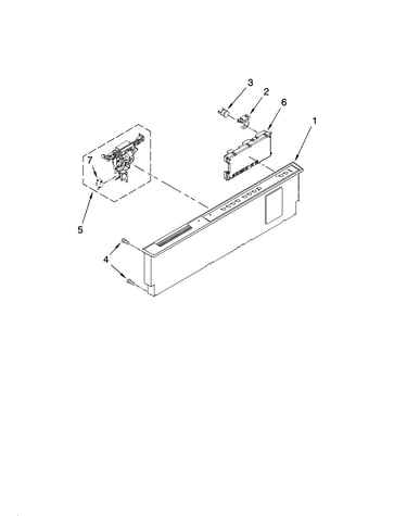 Control panel parts