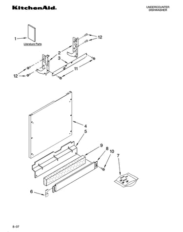 Door and panel parts