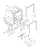 Tub and frame parts