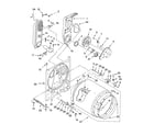 Maytag MGD5640TQ1 bulkhead parts diagram