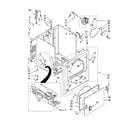 Maytag MGD5840TW0 cabinet parts diagram
