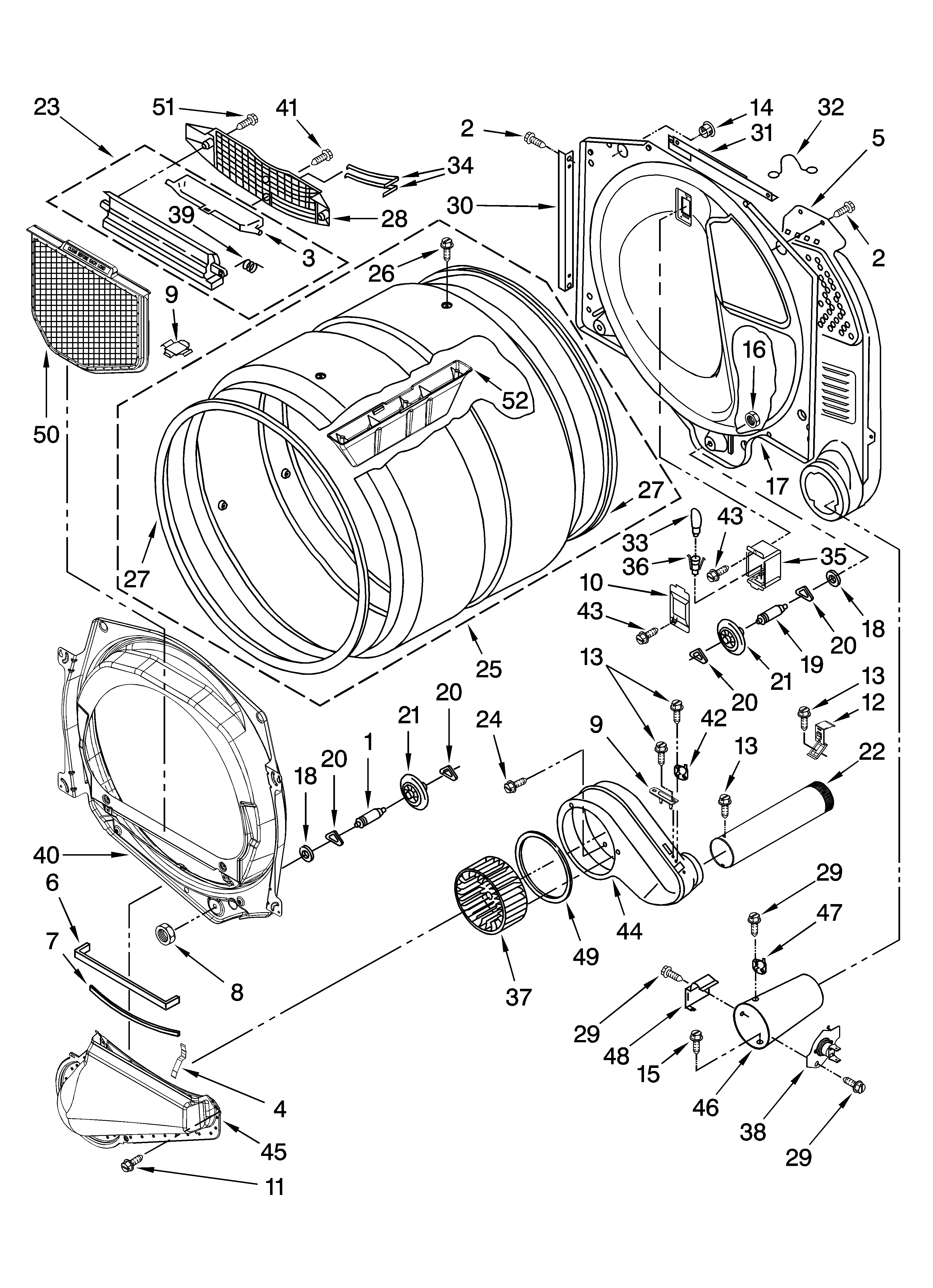 Bulkhead parts