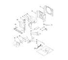 Whirlpool ACC184PS2 air flow and control parts diagram