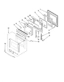 Oven door parts