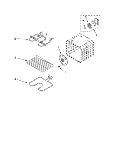 Internal oven parts