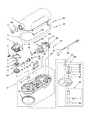 Case, gearing and planetary unit