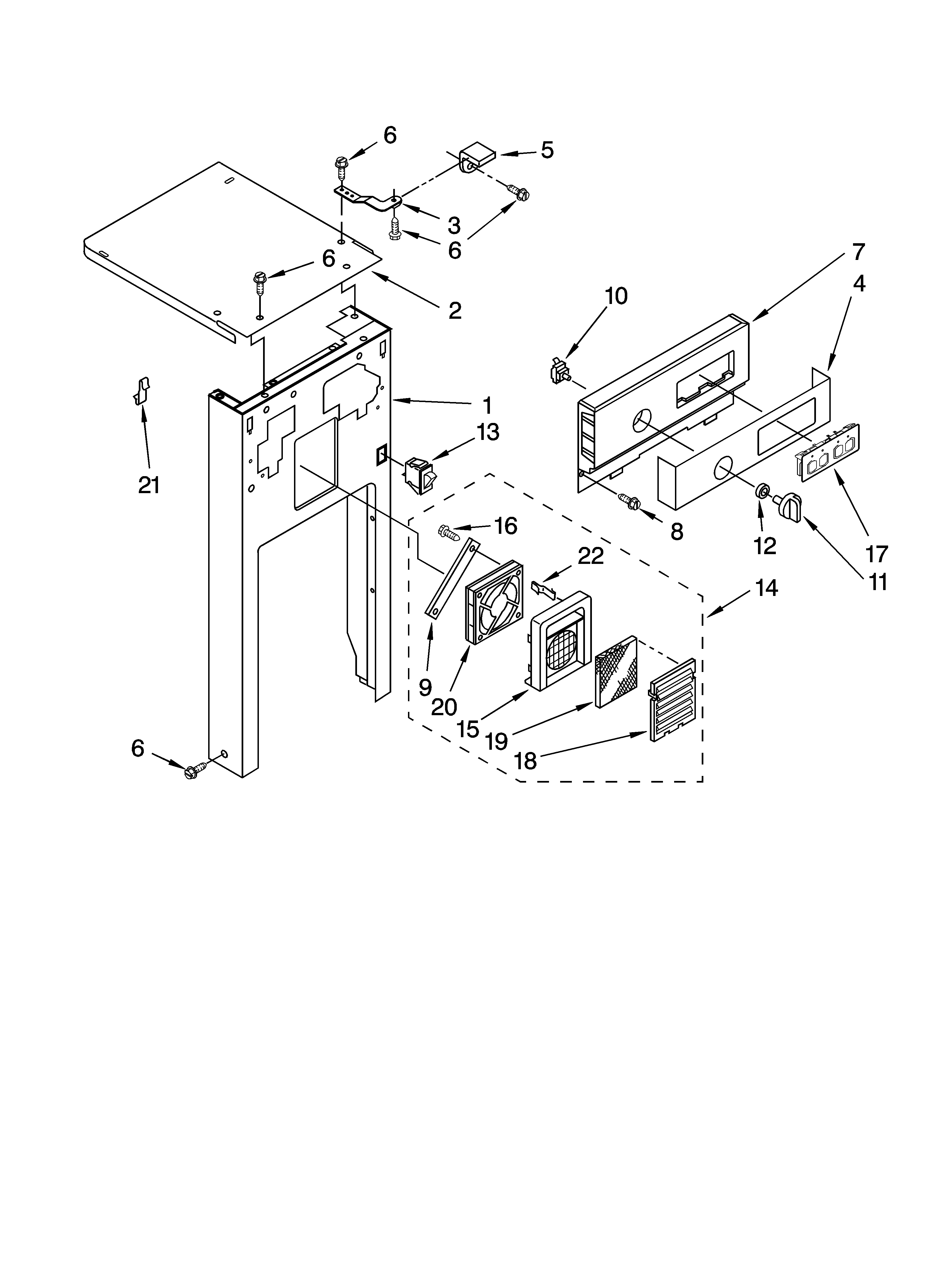 PANEL AND CONTROL PARTS