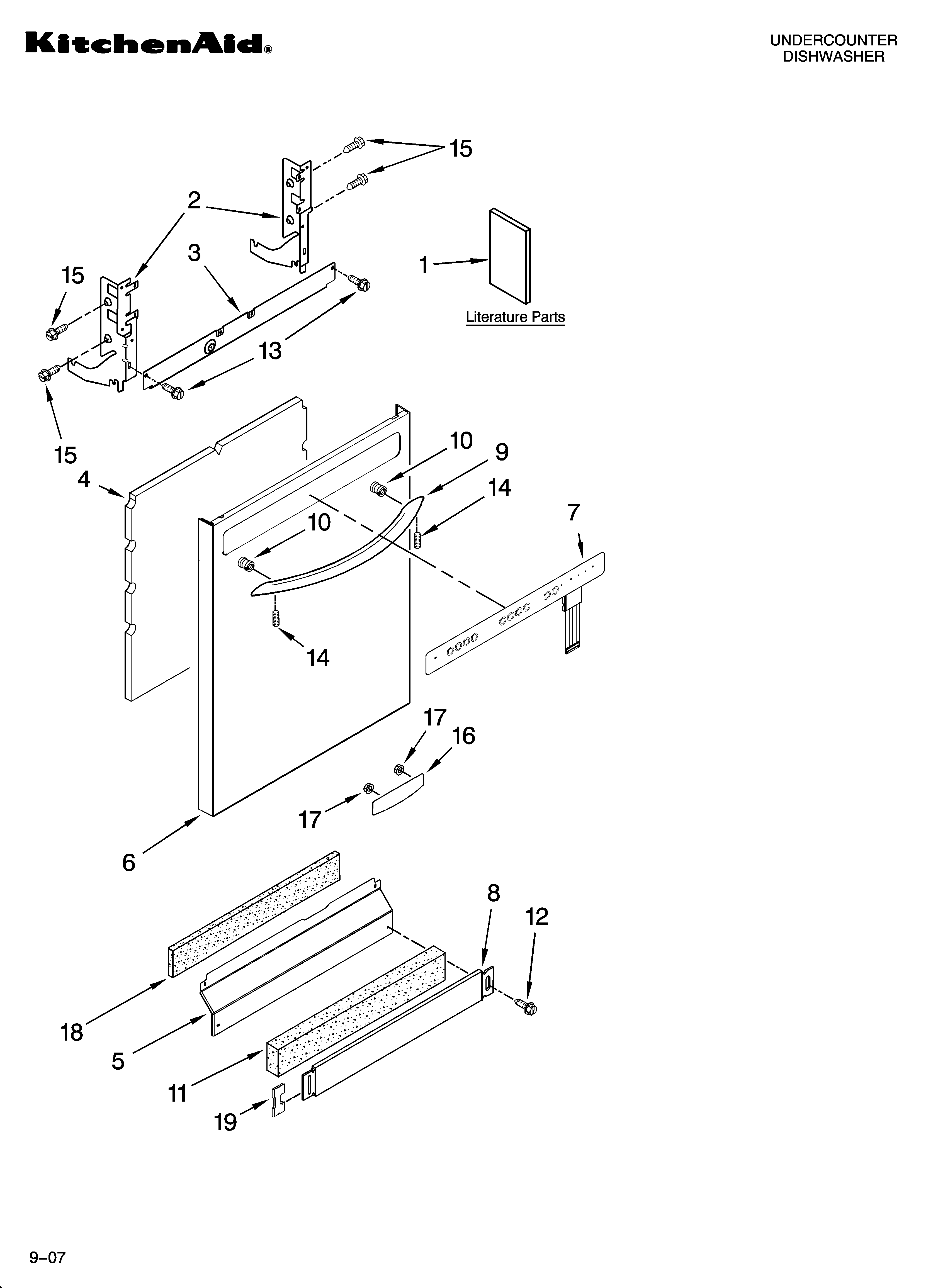 Door and panel parts