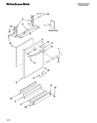 Door and panel parts