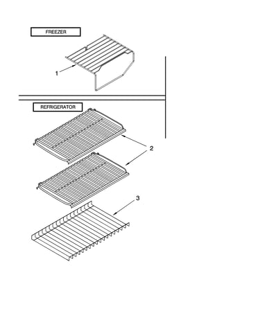 Shelf parts, optional parts