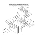 Freezer door parts