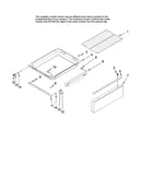 Drawer and rack parts, optional parts (not included)