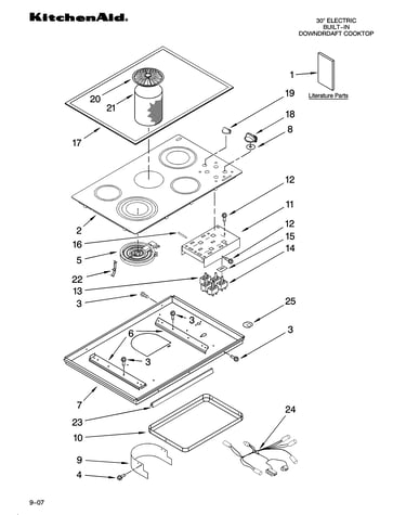 Cooktop parts
