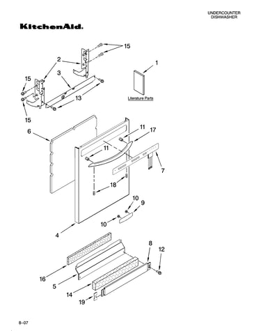 Door and panel parts