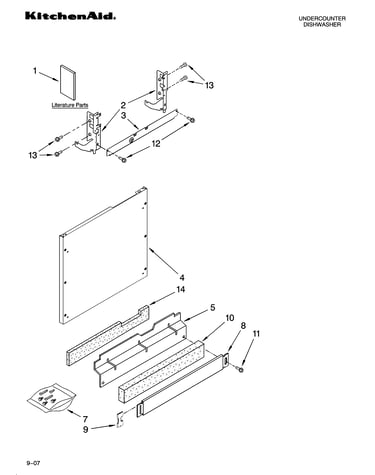 Door and panel parts