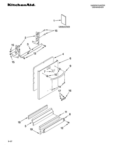 Door and panel parts