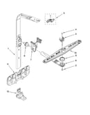 Upper wash and rinse parts