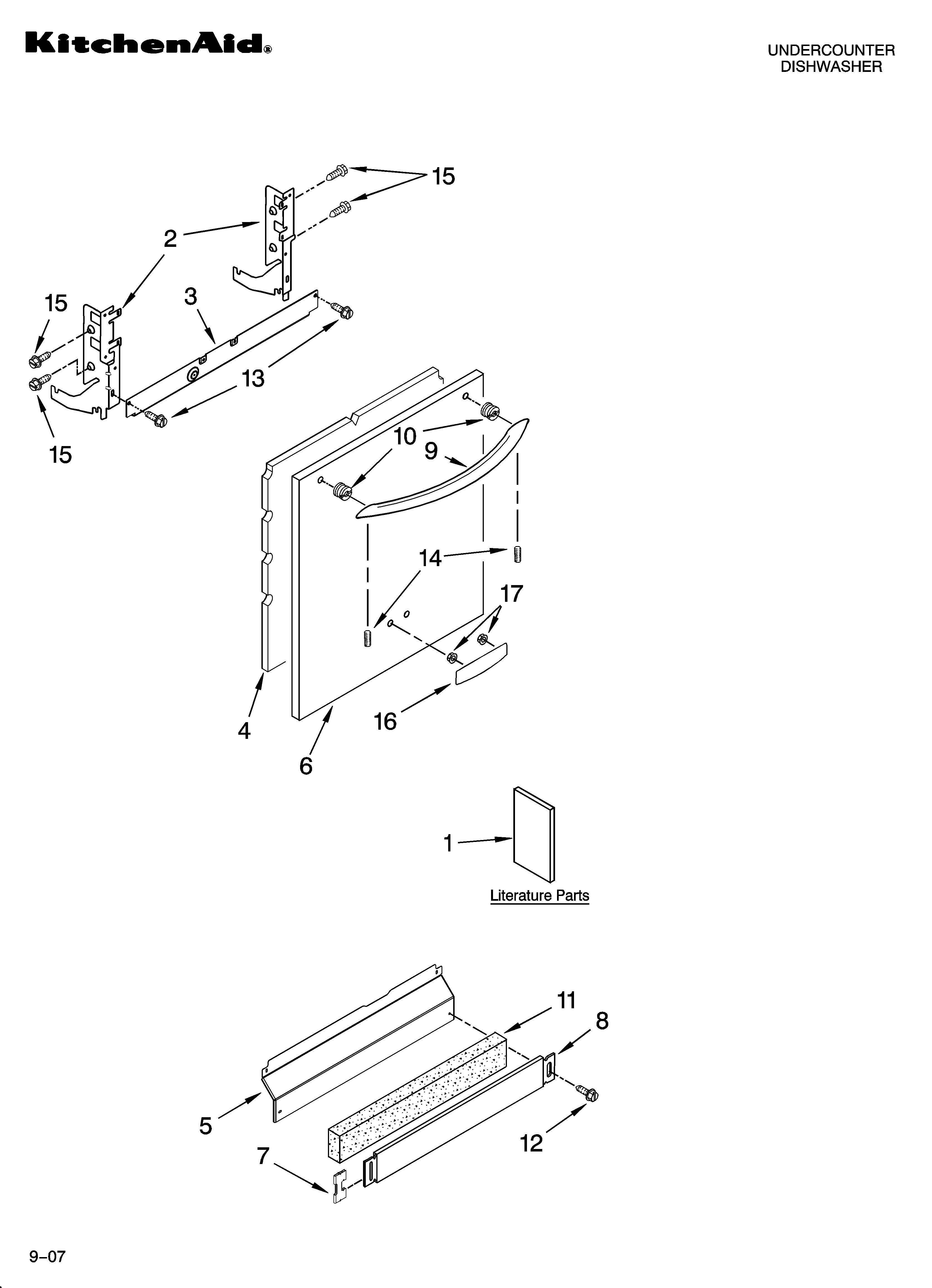 Door and panel parts