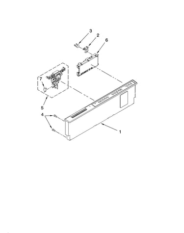 Control panel parts