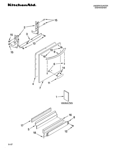 Door and panel parts
