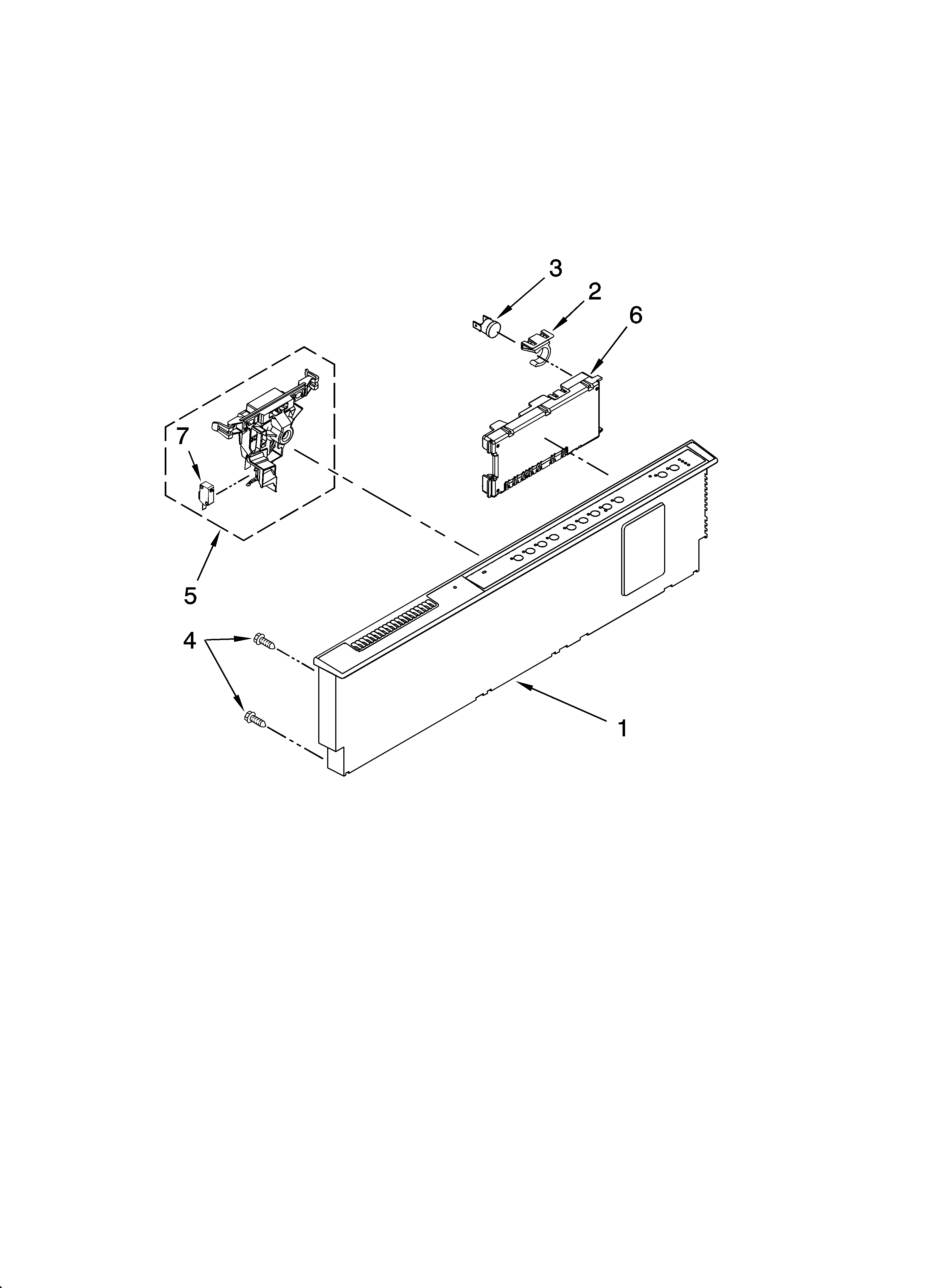 CONTROL PANEL PARTS