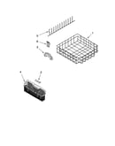 Lower rack parts, optional parts (not included)