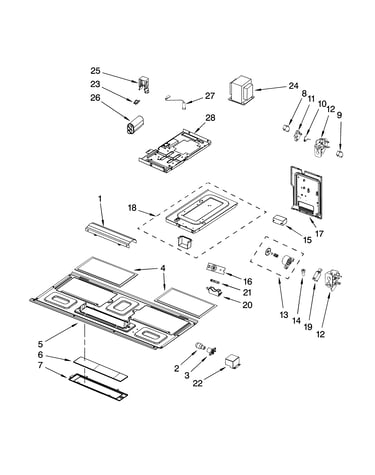 Interior and ventilation parts