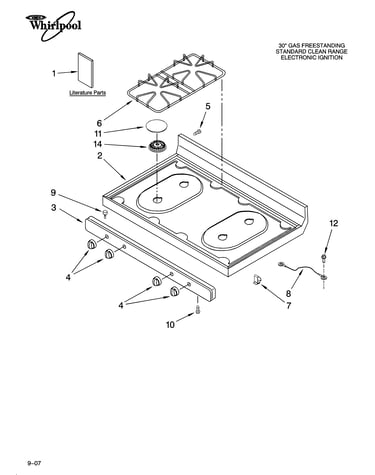 Cooktop parts