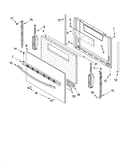 Door parts, optional parts (not included)