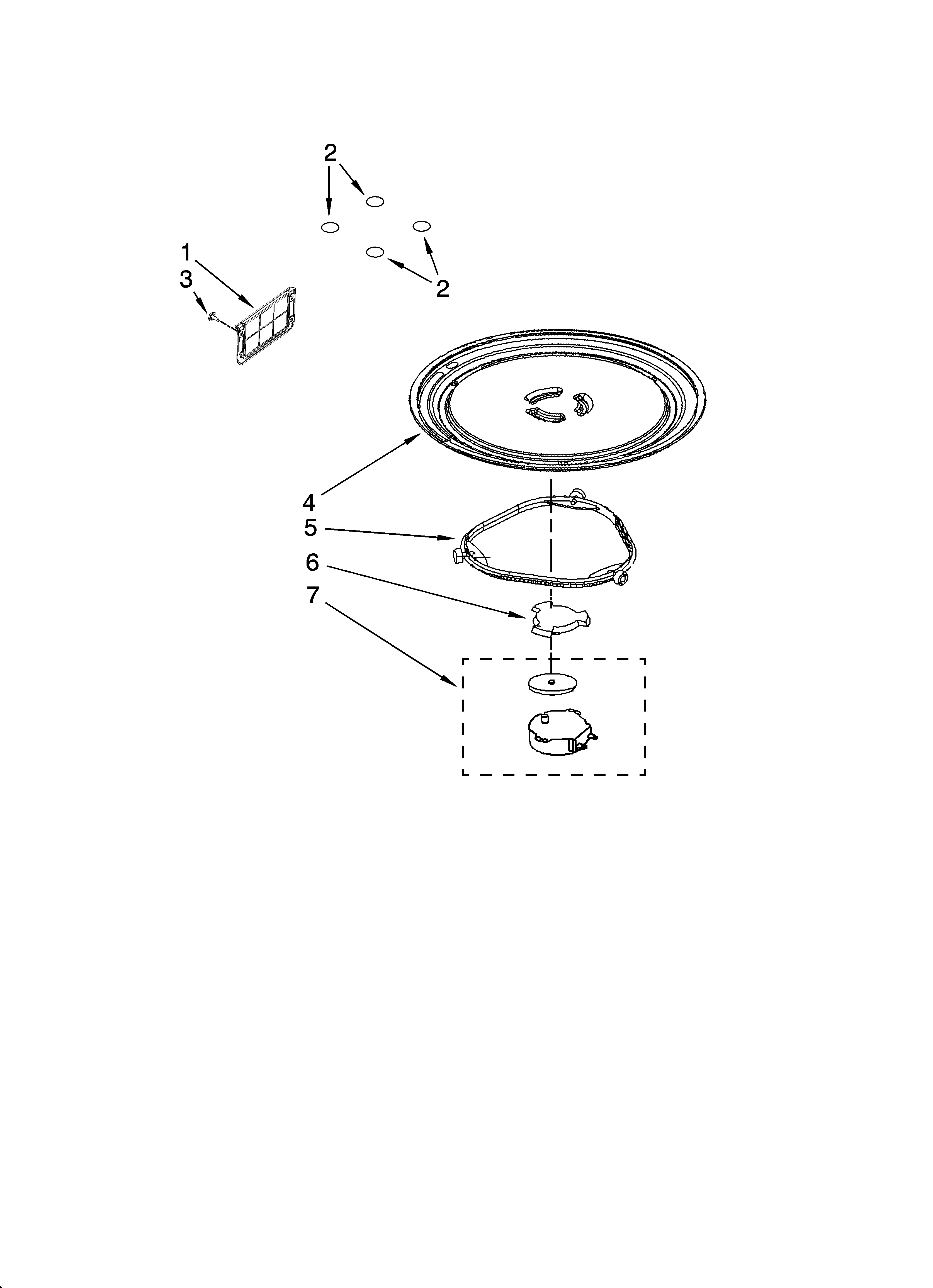 Turntable parts