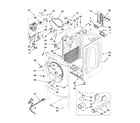 Whirlpool WED9600TU0 cabinet parts diagram