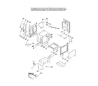 Amana AGR5725RDW12 chassis parts diagram