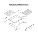 Drawer and rack parts, optional parts (not included)