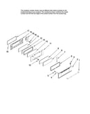 Upper door parts